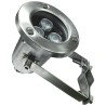 Прожектор для фонтану Aquaviva (3LED 3 Вт 12/24 В) RGB на трубу